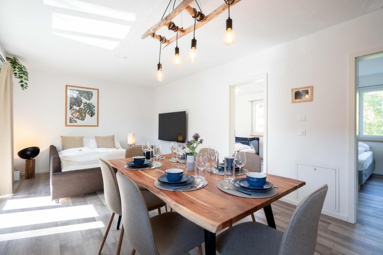 Moderne Wohnung Mit Parkplatz Ostermundigen Exterior foto