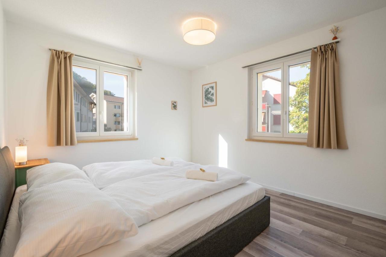 Moderne Wohnung Mit Parkplatz Ostermundigen Exterior foto