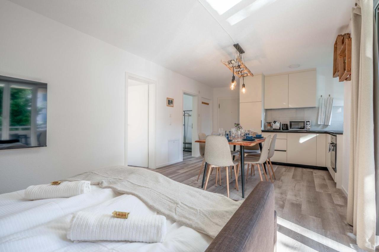 Moderne Wohnung Mit Parkplatz Ostermundigen Exterior foto